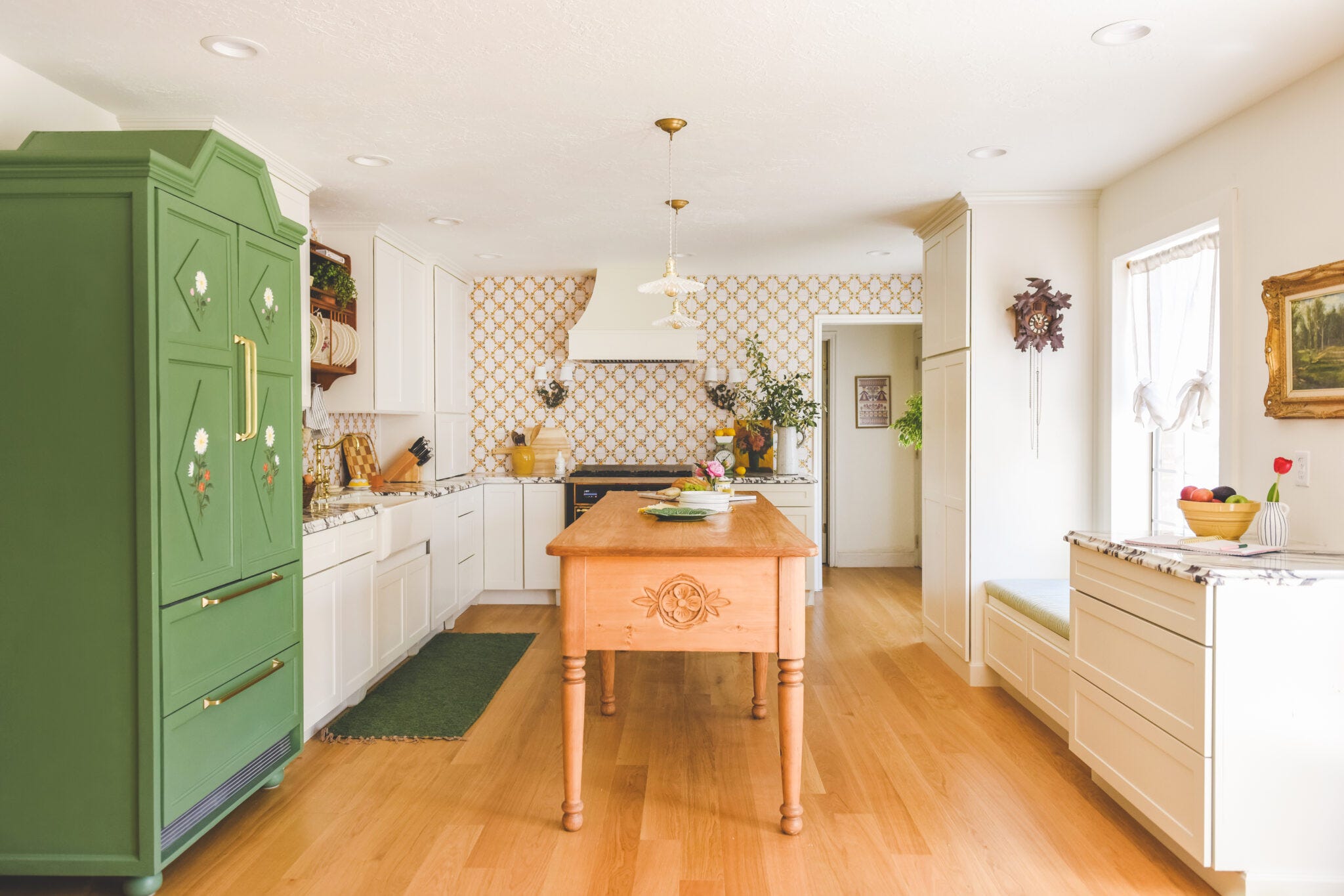 The House That Lars Built finished kitchen